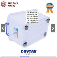🚀HOẢ TỐC 1H🚀 Thùng Nhựa Có Bánh Xe Duy Tân Các Cỡ 15L/30L/55L/90L/120L/140L