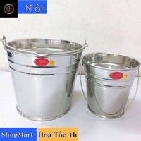 [Hoả tốc 1h] Xô quai inox 304 đựng nước lèo, nước lẩu, đựng đá có nắp đủ dung tích 3, 5, 8, 15, 20 lít VIETCOOK