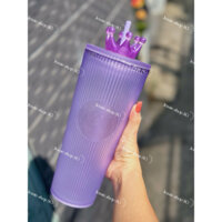 [HỎA TỐC 24/7] Tặng túi khi mua Ly STAR.BUCKS LILAC PURPLE IRIDESCENT COLD CUP 710ml ,TÍM SỌC