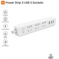 HOẢ TỐC | 2500W | USB Ổ Cắm Điện Xiaomi Power Strip 3 USB 3 Outlet - Hàng Chính Hãng