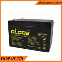 [HỎA TỐC 2h ] Bình ắc quy khô Globe 12V 7.5Ah WP7.5 – 12 UPS cho thiết bị văn phòng, quạt sạc,...
