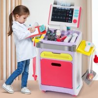 [hỏa tốc 2h] Đồ chơi bác sĩ, bộ đồ chơi bác sĩ full phụ kiện bộ to cho bé