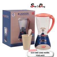 [hỏa tốc 2h] Đồ chơi máy xay sinh tố cho bé (lồng có xoay như thật) , đồ chơi giá sỉ