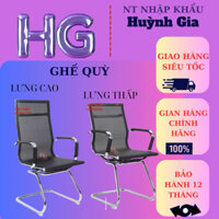 (Hỏa Tốc-2h) Ghế Quỳ nhún lưới văn phòng loại 1 Huỳnh Gia Furniture hiện đại chắc chắn