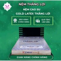 (Hoả Tốc 2h ),Nệm Cao Su Cao Cấp GOLD LaTeX Thắng lợi 15p _20p(Cm) BH 25 Năm Đủ Các size