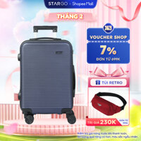 (HỎA TỐC 2H) - Vali Nhựa Du Lịch STARGO XAVAN Z22 - Size S (20inch)/ Xách Tay (Cabin) - Khóa TSA - Nhựa ABS - Chống Trầy
