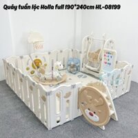 (Hỏa tốc 2H)Quây nhựa, quây bóng Full bộ kèm cầu trượt xích đu, ngựa kèm cột bóng rổ, bảng vẽ