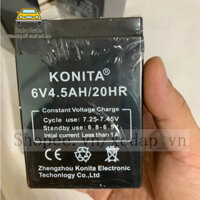[Hoả Tốc] Ắc Quy Điện KONITA/TONHUI 6V4.5A-6V7A-12V Dành Cho Xe Điện, Ô Tô Trẻ Em, Cho Quạt Tích Điện, Quạt Sạc Điện