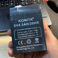 [Hoả Tốc] Ắc Quy Điện KIDVIET-PRO 6V4.5A - 6V7A Dành Cho Xe Điện, Ô Tô Trẻ Em, Cho Quạt Tích Điện, Quạt Sạc Điện