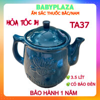 (Hỏa Tốc) Ấm sắc thuốc Bắc thuốc Nam Trường An TA37 TA36 bằng điện báo bằng đèn, Siêu sắc thuốc gốm sứ chính hãng