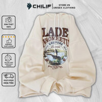 [HOẢ TỐC] Áo Khoác ,Áo Hoodie Nỉ “ LADE “ ulzzang unisex Nam nữ/ chất nỉ siêu mịn ( form rộng / Sẵn) Ảnh thật 100%