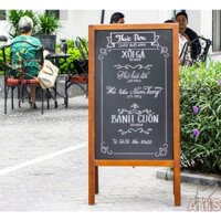 [Hỏa Tốc] BẢNG MENU CHÂN ĐỨNG HAI MẶT ROMANA 0.6M X 1M2 - Thietbiatis.com
