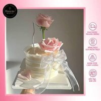 [HỎA TỐC] Bánh Kem Hoa Hồng Tươi - Flower Cake