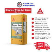 [Hỏa Tốc] Bao 25kg Sika Bột Rắc Khô Xanh Lá Cây Tăng Cứng Bề Mặt Bê Tông Sikafloor Chapdur Green
