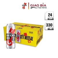 Hoả Tốc Bia Becks Ice thùng 24 lon 330ml Bia Đức được tiêu thụ nhiều nhất thế giới | Chính Hãng