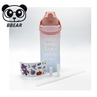 [HỎA TỐC] Bình Nước 2 Lít Chia Vạch Dành Cho Người Tập Gym Người Lười Uống Nước