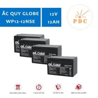 [Hỏa Tốc] BỘ 4 BÌNH ẮC QUY XE ĐẠP ĐIỆN GLOBE 12V 12AH