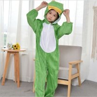 (Hỏa Tốc) Bộ Đồ Hoá Trang Con Ếch Xanh Cho Trẻ Em và Người Lớn, trang phục hóa trang các con thú 12 con giáp