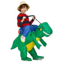 [HỎA TỐC] Bộ đồ hóa trang khủng long T-REX bơm hơi SUGE cho bé trai bé gái cosplay động vật Halloween trẻ em