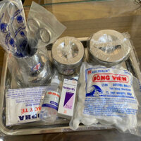 (Hoả tốc) Bộ dụng cụ thay băng, Bộ dụng cụ rửa vết thương 10 món