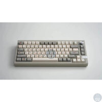 [HOẢ TỐC] Bộ Keycap Retro 9009 Xám Trắng - Cherry Profile