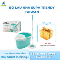 [Hỏa Tốc] Bộ Lau Nhà 360 Độ OMEGA SUPA TRENDY Đài Loan ( 1 THÂN CÂY + 1 BÔNG LAU + 1 THÙNG LAU)