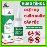 [HỎA TỐC] Bột rắc 60g diệt bọ chân khớp rết gián cuốn chiếu nhện kiến ba khoang an toàn bà bầu trẻ em
