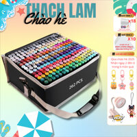 HỎA TỐC Bút Màu Marker Touch 80/100/120/168 Cây Chuyên Nghiệp Kèm Túi Vải Họa Cụ Tô Màu