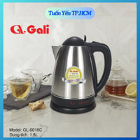 [Hỏa Tốc] Ca siêu tốc Gali inox, bình đun siêu tốc Gali GL-0018C 1,8 Lít công suất 1800W - Tuấn Yến