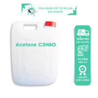 [HỎA TỐC] Can 5 lít, 10 lít Dung môi Aceton tẩy keo, nhựa, sơn móng tay