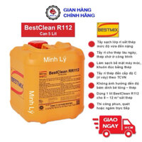 [Hỏa Tốc] Can 5 Lít Chất Tẩy Gỉ BestClean R112 Chất Tẩy Rỉ Hóa Chất Biến Đổi Gỉ Sắt Thép Bestmix Tương Đương B-05 B05