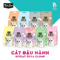 [HOẢ TỐC] Cát Tofu Đậu Nành KITCAT Soya Clump Cho Mèo - Cát Hữu Cơ Xả Được Toilet