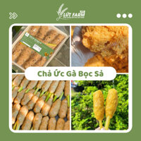 [HOẢ TỐC] Chả ức gà bọc sả - nem chạo ức gà Lứt Farm