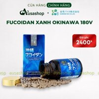 [Hỏa Tốc] [Chính Gốc Nhật] Fucoidan Okinawa Xanh Kanehide Bio 180 Viên Nội Địa Nhập Khẩu Chính Hãng
