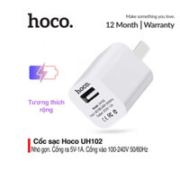 [Hỏa tốc - Có sẵn] Củ sạc 1A Hoco UH102 Cốc sạc thiết bị nhanh chóng và Sạc Dự phòng chuyên dụng cho Dcom USB 4G