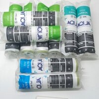 (Hỏa Tốc) Combo 10 lõi lọc nước Aqua dùng cho mọi dòng máy, tặng 1 tay vặn cốc cho đơn hàng từ 109k
