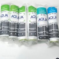(Hỏa Tốc) Combo 6 lõi lọc nước Aqua dùng cho mọi dòng máy, tặng 1 tay vặn cốc cho đơn hàng từ 109k
