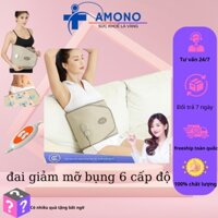 Hỏa Tốc Đai Giảm Mỡ Bụng 6 Chế Độ có Hồng Ngoại Quấn Nóng Rung Fuyuan HY-A071 Giảm Béo Kết Hợp Tia Hồng Ngoại Máy Giảm B
