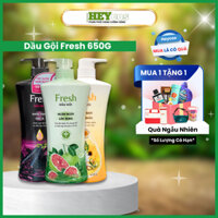 [HỎA TỐC] Dầu Gội Fresh Ngừa Rụng Tóc/Suôn Mượt/Mềm Mượt 650g – Tinh Dầu Bưởi, Bồ Kết, Dưỡng Chất Thiên Nh