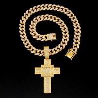 (Hỏa Tốc) Dây chuyền Kèm Mặt Thánh Giá Đính Đá 2 màu vàng và bạc cực kỳ sang chảnh, bền và đẹp mắt phù hợp cho bạn trẻ