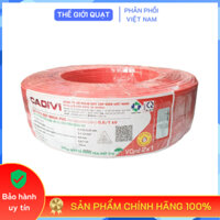 [HỎA TỐC] Dây điện đôi Cadivi 2x32 (2x1.0mm) cuộn 100 mét - Hàng chính hãng