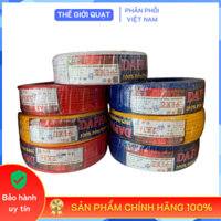 [HỎA TỐC] Dây điện đôi mềm Daphaco 2x16 (0.32mm) lõi 2 ruột đồng cao cấp cuộn 100 mét - Hàng chính hãng