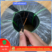 [HỎA TỐC] Dây thuê bao điện thoại 2 lõi cứng ngoài trời 500m có sợi cường lực thi công camera