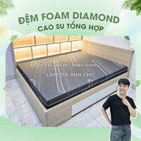 [Hỏa tốc] Đệm Foam Diamond cao cấp, Nệm cao su non êm ái 10cm, 15cm, 20cm đàn hồi bền bỉ
