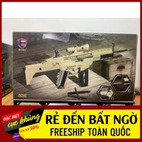 HỎA TỐC  Đồ Chơi Lắp Ghép LEGO Mô Hình Súng Rifle Scar MK14 Block PUBG C70004 Với 400+ Mảnh Ghép