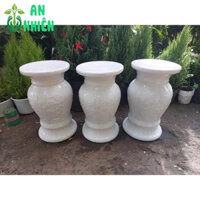 (Hỏa Tốc) Đôn Sứ Kê Chậu(1 cái,cao 45cm,rộng 25cm)