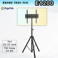 [Hoả Tốc] E1200 - Khung treo Tivi 3 Chân Đứng ErgoTek 32 - 55 INCH - Giá Treo Màn Hình - Chỉnh Góc Nghiêng Màn 15 Độ