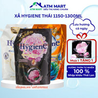 [Hoả Tốc - Free Ship] Nước Xả Vải Hygiene Thái Lan Túi Nước Xả Quần Áo Thơm Lâu, Đậm Đặc 1150-1300ml