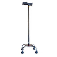(hoả tốc ) Gậy inox 4 chân , tăng giảm chiều cao, điều chỉnh thuận tay phải hoặc trái
