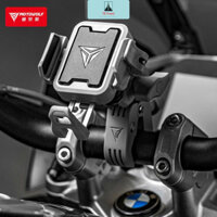 (HỎA TỐC) Giá đỡ điện thoại MOTOWOLF chính hãng cao cấp hỗ trợ chống shock, chống rung motor, xe máy, không sạc - MÃ MH1